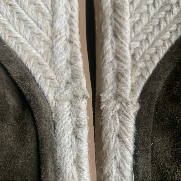 Veronica Beard Seki Espadrille Wedge Military - Picture 9 of 10